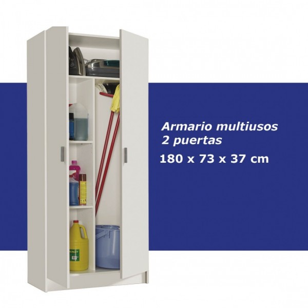 Armario Multiusos Escobero 2 puertas