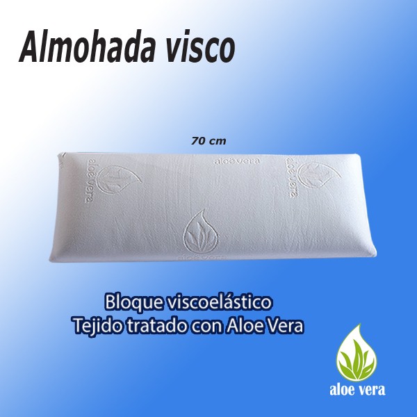 Almohada viscoelástica tejido con...