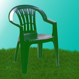 Silla Jardín Pvc Verde