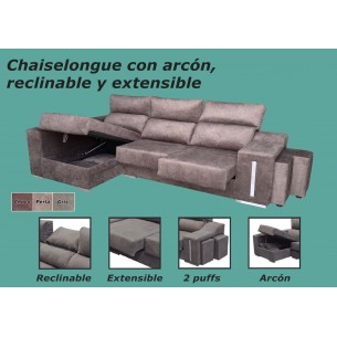 Chaiselongue con arcón Óscar