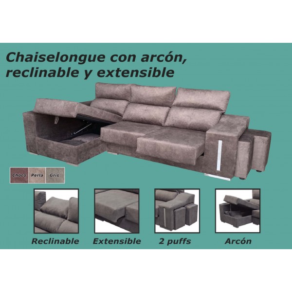 Chaiselongue con arcón Óscar