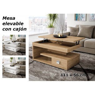 Mesa de centro elevable con...