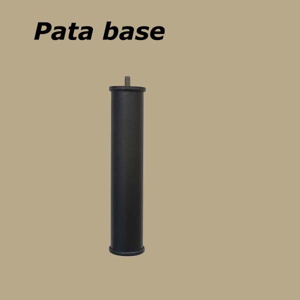 Pata base tapizada