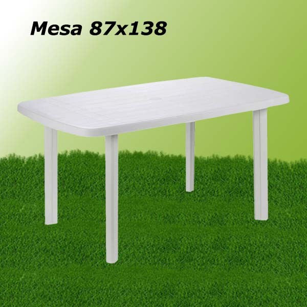 Mesa Jardín PVC