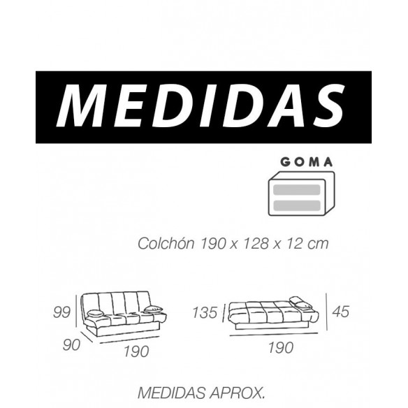 Sofá cama Clic Clac - Varios modelos