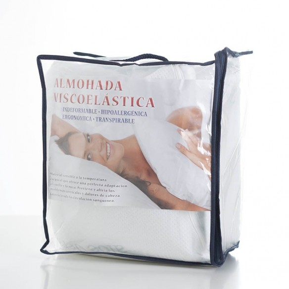 Almohada viscoelástica tejido con aloe vera 70-150 cm